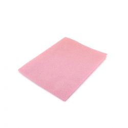 Салфетка вискозная 30х38 см. розовая без упаковки 1/450 шт